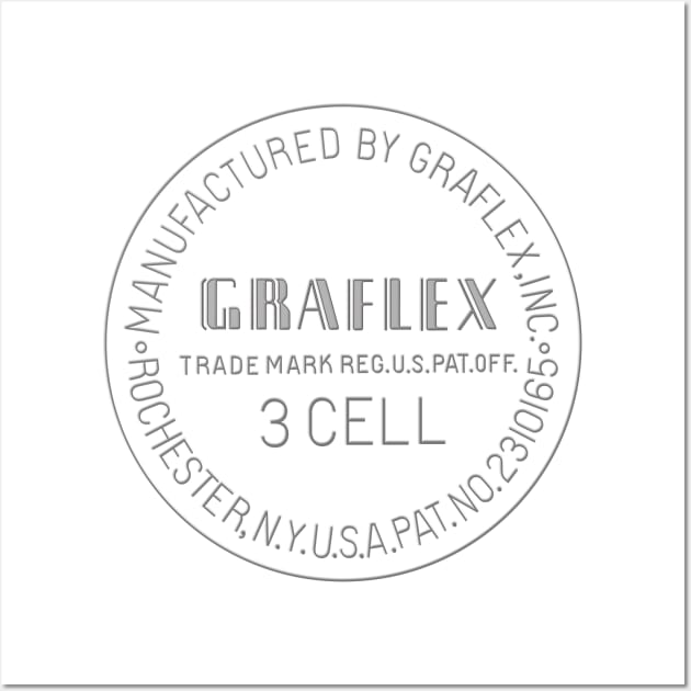 Graflex 3 Cell clean stamp Wall Art by 3Cell